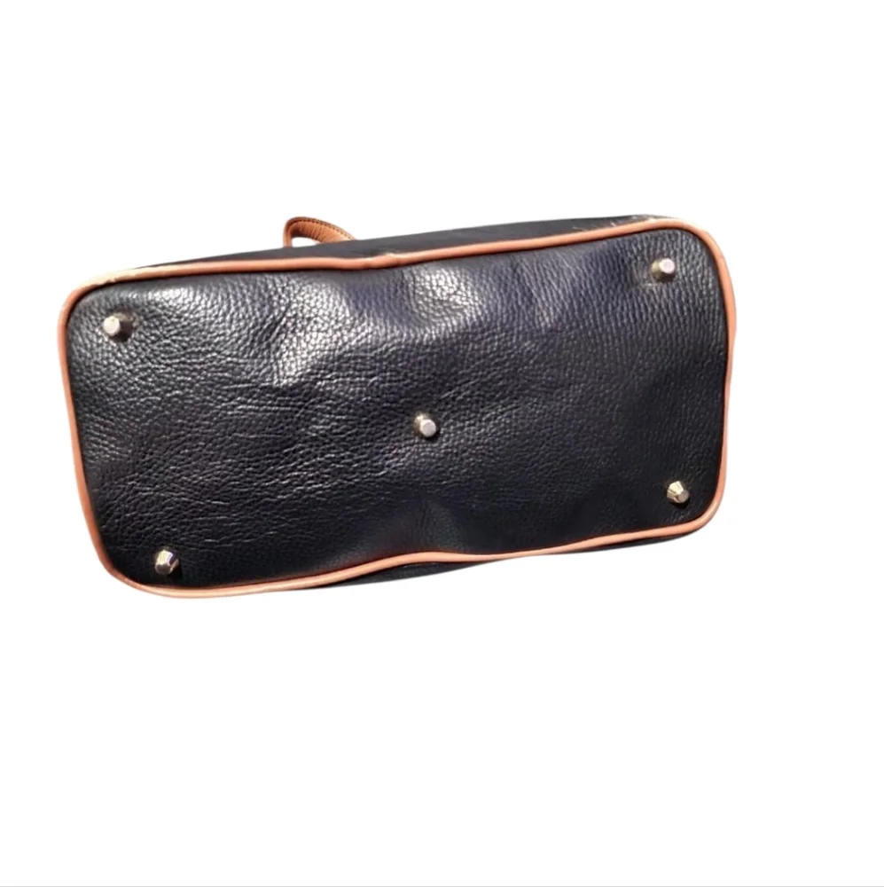 Valentina Leather Top Handle Satchel